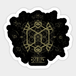 Heilung Logo DNA Sticker